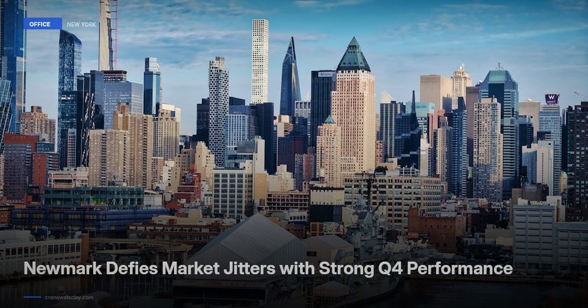 Newmark Defies Market Jitters with Strong Q4 Performance